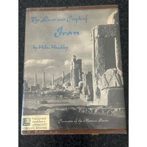 The Land & People of Iran Helen Hinckley 1964 Portraits of Nations Series Book